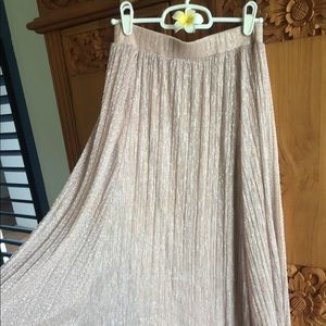 Gorgeous Anthro Blush Shimmer Skirt